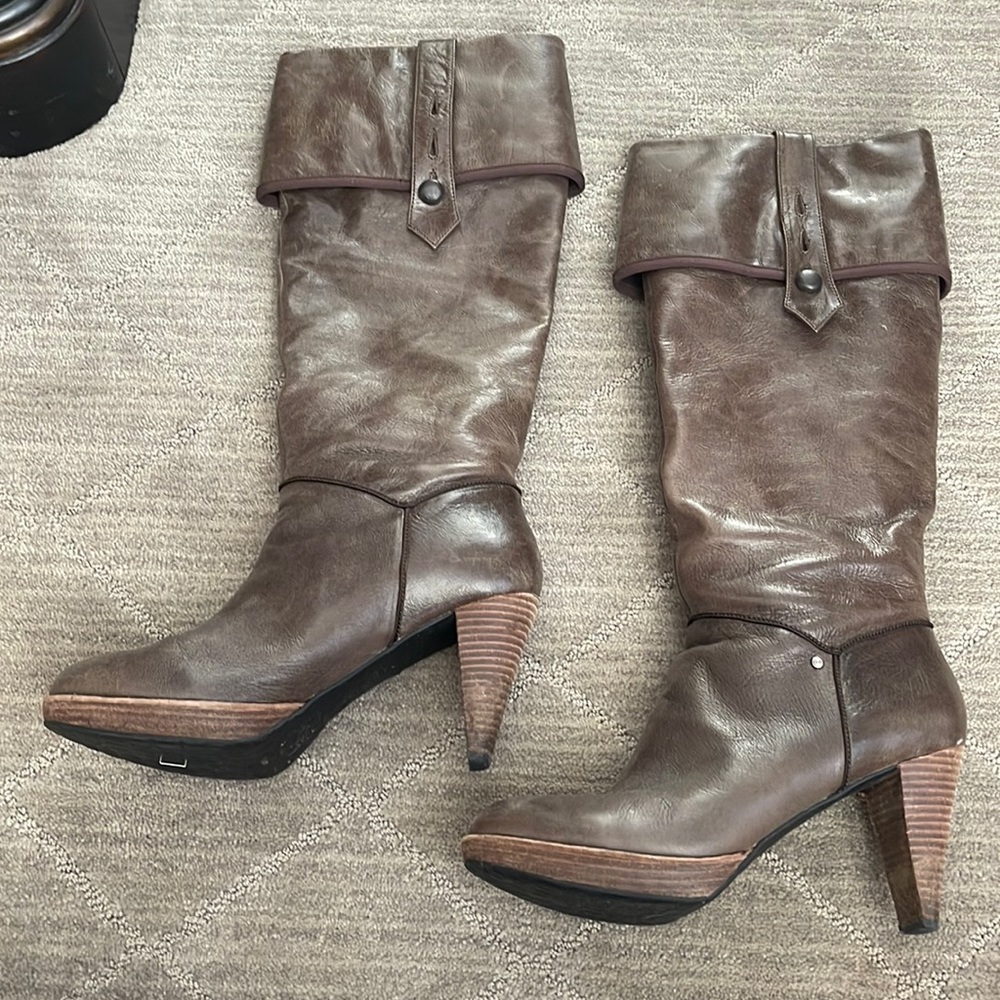 Rockport wide calf boots